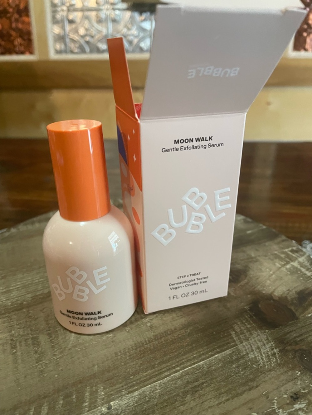 NIB BUBBLE Moon Walk Gentle Exfoliating Serum - FULL SIZE 1 oz